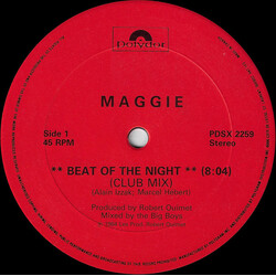 Maggie Beat Of The Night USED VINYL 12INCH 45 RPM