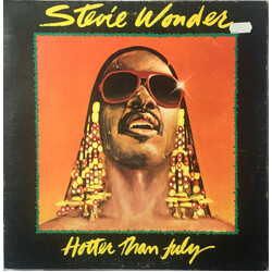 Stevie Wonder Hotter Than July Vinyl LP USED