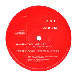 E.S.T. (4) Pure Sex USED VINYL 12INCH 33 S RPM