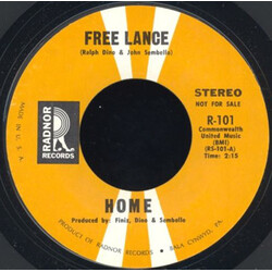 Home (6) Free Lance USED VINYL 7INCH 45 RPM SINGLE PROMO STEREO MONO