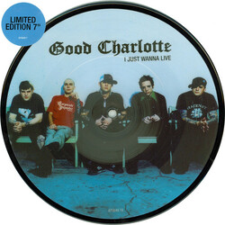 Good Charlotte I Just Wanna Live USED VINYL 7INCH 45 RPM LIMITED EDITION PICTURE DISC