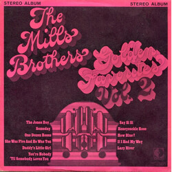 The Mills Brothers Golden Favorites Vol. 2 USED VINYL 7INCH 33 S RPM JUKEBOX