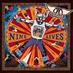 Aerosmith Nine Lives Vinyl 2 LP USED