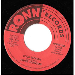 Ernie Johnson (2) Cold Woman / Party All Night USED VINYL 7INCH SINGLE