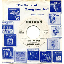 Barbara McNair Here I Am Baby USED VINYL 7INCH 45 RPM SINGLE PROMO