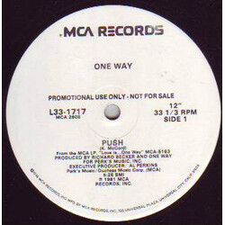 One Way Push USED VINYL 12INCH PROMO 33 S RPM