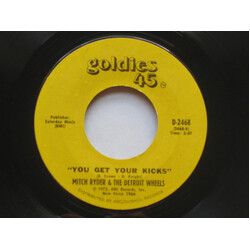 Mitch Ryder & The Detroit Wheels You Get Your Kicks USED VINYL 7INCH 45 RPM REISSUE