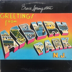 Bruce Springsteen Greetings From Asbury Park, N.J. Vinyl LP USED