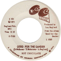 Hot Chocolate (3) Good For The Gander / We Had True Love USED VINYL 7INCH 45 RPM