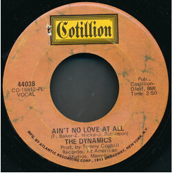 The Dynamics Ain't No Love At All USED VINYL 7INCH 45 RPM SINGLE
