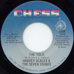 Harvey Scales & The Seven Sounds The Yolk USED VINYL 7INCH 45 RPM SINGLE