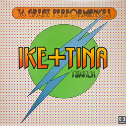 Ike & Tina Turner Sixteen Great Performances Vinyl LP USED