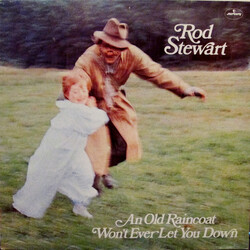 Rod Stewart An Old Raincoat Won't Ever Let You Down Vinyl LP USED