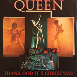 Queen Thank God It's Christmas USED VINYL 7INCH 45 RPM SINGLE