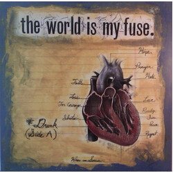 The World Is My Fuse. Drunk / Happy USED VINYL 7INCH 45 RPM SINGLE