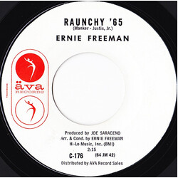 Ernie Freeman Raunchy '65 / Jivin' Around USED VINYL 7INCH 45 RPM SINGLE STYRENE