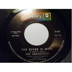 The Grass Roots The River Is Wide Vinyl 7" USED