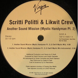 Scritti Politti / Likwit Crew Another Sound Mission (Mystic Handyman Pt 2) VINYL 12" USED