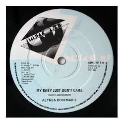Althea Rosemarie My Baby Just Don't Care USED VINYL 12INCH 45 RPM SINGLE