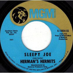 Herman's Hermits Sleepy Joe / Just One Girl USED VINYL 7INCH 45 RPM SINGLE STYRENE