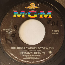 Herman's Hermits This Door Swings Both Ways / For Love USED VINYL 7INCH SINGLE 45 RPM