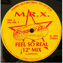 MRX Feel So Real USED VINYL 12INCH 45 RPM