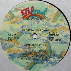 Loleatta Holloway Love Sensation USED VINYL 12INCH 33 S RPM SINGLE