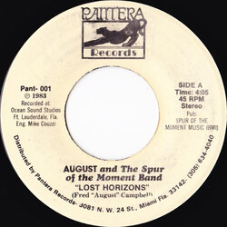 Fred "August" Campbell / The Spur Of The Moment Band Lost Horizons USED VINYL 7INCH 45 RPM
