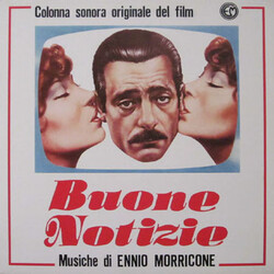 Ennio Morricone Buone Notizie (Colonna Sonora Originale Del Film) Vinyl LP USED