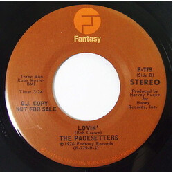 Pacesetters I Can Handle It / Lovin' USED VINYL 7INCH 45 RPM PROMO