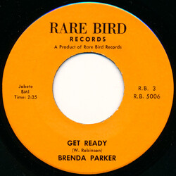 Brenda Parker (2) Get Ready / My Baby Loves Me USED VINYL 7INCH 45 RPM SINGLE