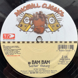 Sister Nancy Bam Bam USED VINYL 12INCH 45 RPM REISSUE REPRESS