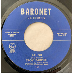 Troy Parrish (2) Laugh / Gloria USED VINYL 7INCH 45 RPM SINGLE STYRENE