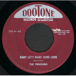 The Penguins Baby Let's Make Some Love / Kiss A Fool Goodbye USED VINYL 7INCH 45 RPM SINGLE