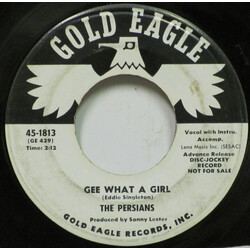 The Persians (5) Gee What A Girl / Love Me Tonight USED VINYL 7INCH 45 RPM PROMO