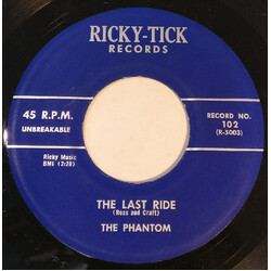 The Phantom (15) The Last Ride / The Grinder USED VINYL 7INCH 45 RPM SINGLE