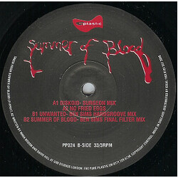 Rue East Summer Of Blood Remixes USED VINYL 12INCH