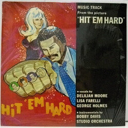 Bobby Davis Orchestra Hit "Em" Hard (Music Track From The Motion Picture) Vinyl LP USED