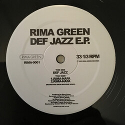 Rima Green Def Jazz E.P. USED VINYL 12INCH 33 S RPM EP