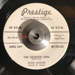 Mose Allison The Seventh Son / Do Nothing Till You Hear From Me USED VINYL 7INCH 45 RPM PROMO