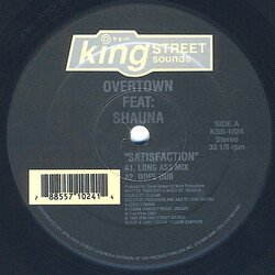 Overtown / Shauna Solomon Satisfaction USED VINYL 12INCH 33 S RPM