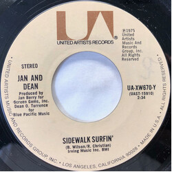 Jan & Dean Sidewalk Surfin' / Gonna Hustle You USED VINYL 7INCH 45 RPM STYRENE STEREO