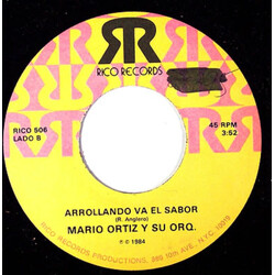 Mario Ortiz Y Su Orquesta Los Soneros USED VINYL 7INCH 45 RPM SINGLE