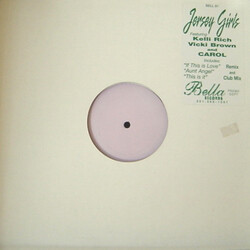 Jersey Girls / Kelli Rich / Vicki Brown (2) / Carol (4) If This Is Love / Aunt Angel / This Is It USED VINYL 12INCH 33 S RPM PROMO WHITE LABEL