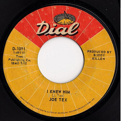 Joe Tex I Knew Him / Bad Feet USED VINYL 7INCH 45 RPM SINGLE