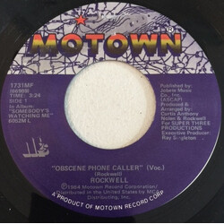 Rockwell Obscene Phone Caller USED VINYL 7INCH SINGLE 45 RPM