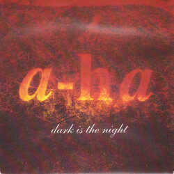 a-ha Dark Is The Night USED VINYL 7INCH 45 RPM SINGLE