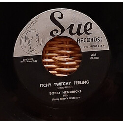 Bobby Hendricks / Jimmy Oliver's Orchestra Itchy Twitchy Feeling / A Thousand Dreams USED VINYL 7INCH 45 RPM SINGLE