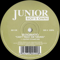 Sessomatto Can't Fight The Feeling USED VINYL 12INCH 33 S RPM
