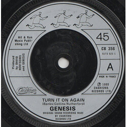 Genesis Turn It On Again USED VINYL 7INCH 45 RPM SINGLE